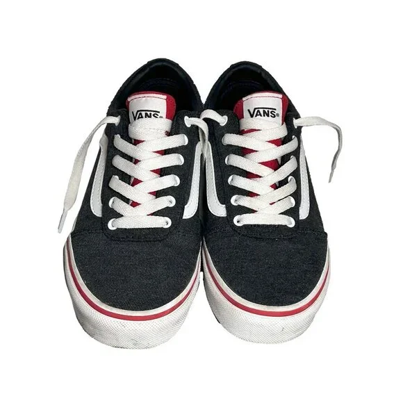 Vans Era Check Block Charcoal Grey Unisex Size Youth 4 - Picture 5 of 7